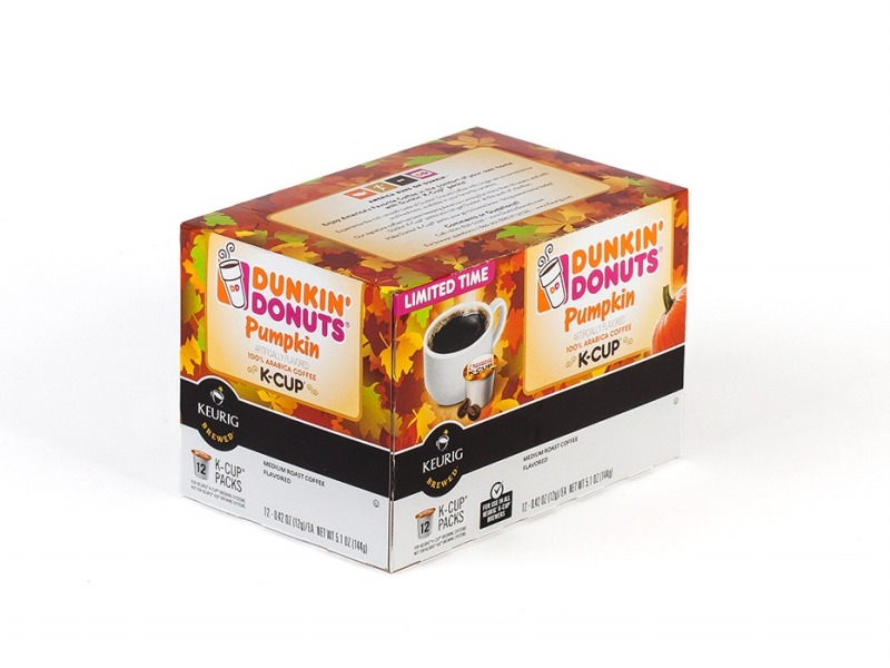 dunkin donuts pumpkin keurig k cup