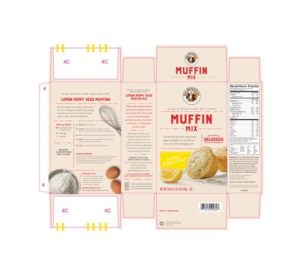 King Arthur Flour Muffin Lemon Poppy Seed Mix